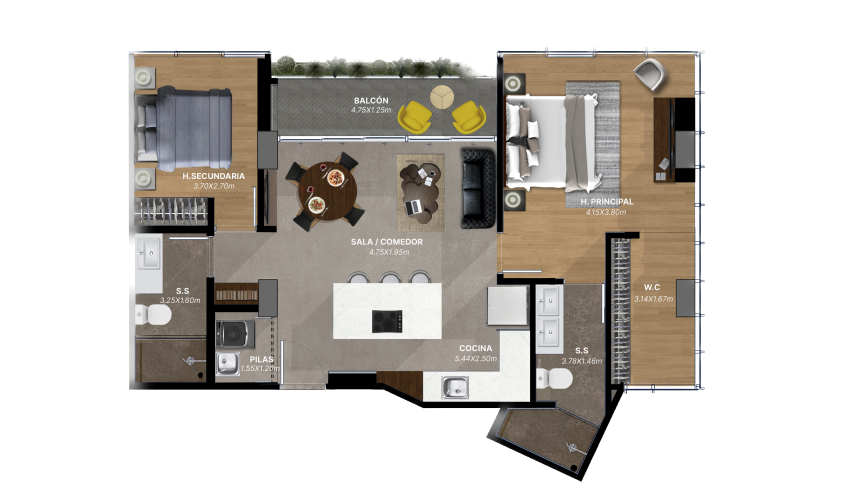Apartamentos (Desde $237.707*)