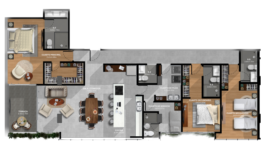 Penthouses (Desde $602.291*)